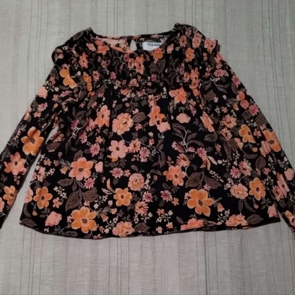 Floral Long Sleeve Blouse